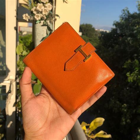 authentic hermes wallet